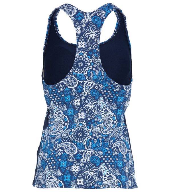 Dolfin Women s Aquashape Santorini Racerback Tankini Top For Discount - Image 3