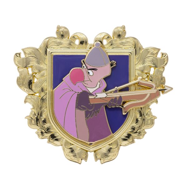 Disney Robin Hood Family Crest - Trigger 3  Collectible Pin on Pin Special Edition 300 Sale