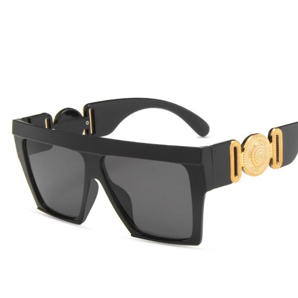 Oversized Square Sunglasses Women Luxury Brand Sunglasses   Gradient Mirror Glasses Lentes Online now - Image 2