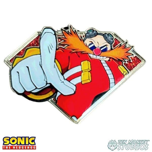 Golden Series 2: Emerald Eggman - Sonic the Hedgehog Pin Cheap