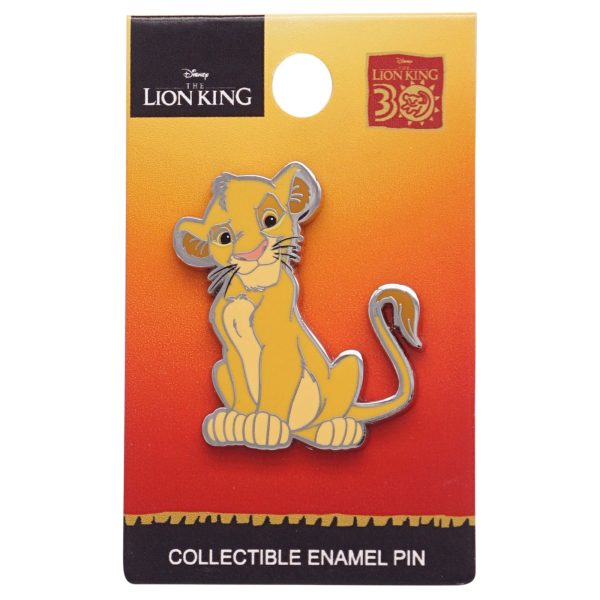 Disney The Lion King Simba 1.75  Collectible Pin For Discount