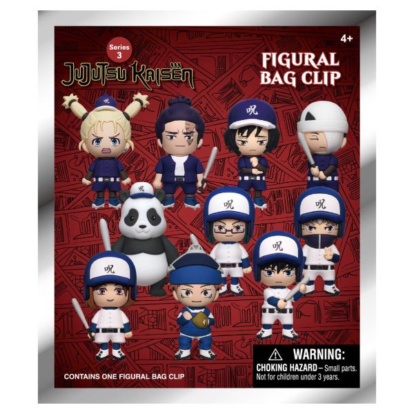 Jujutsu Kaisen Mystery 3D Bag Clip - Series 3 Supply
