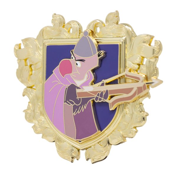 Disney Robin Hood Family Crest - Trigger 3  Collectible Pin on Pin Special Edition 300 Sale - Image 2