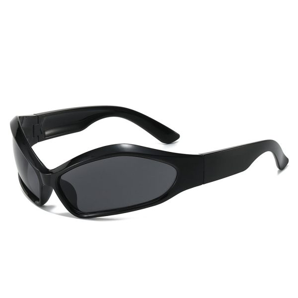 Future technology sense ski sunglasses fashion shade high-end hip-hop glasses Internet celebrity same outdoor street sunglasses For Discount - Image 4
