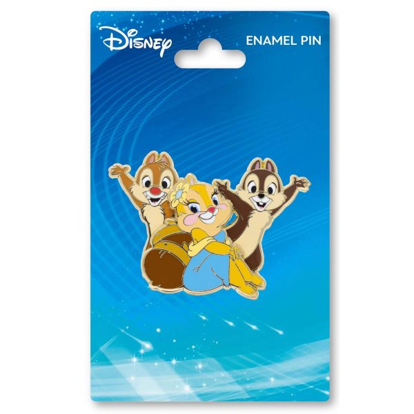 Disney Chip & Dale with Clarice 2.25  Collectible Pin on Pin - NEW RELEASE Online Sale