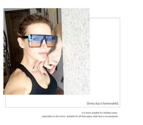 Oversized Square Sunglasses For Cheap - Image 5